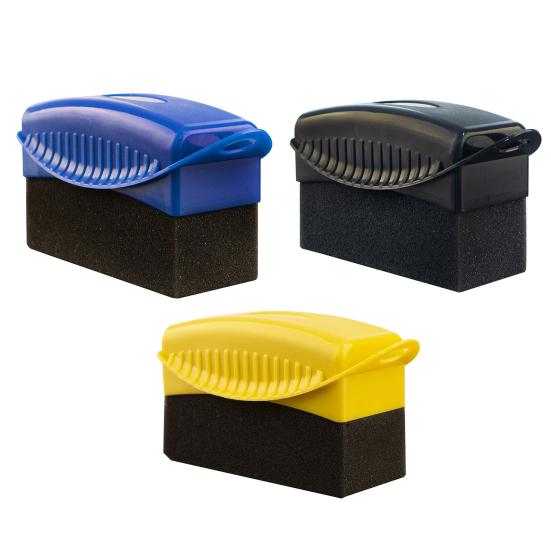 Esponja Aplicadora de Gel & Otros Productos Acabados Neumáticos Automóvil / Car Tire Wax Sponge / x Unidad - Mod.XC213 - Imagen 2