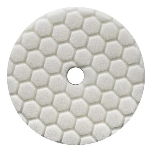 Pad 1 Faz Espuma Panal Abeja Superf Fino/Encerado/White-Blanco/ P/ Pulidora 5"-125mm / (125x26x148) - Mod.RBLWHITE-5 - Imagen 3