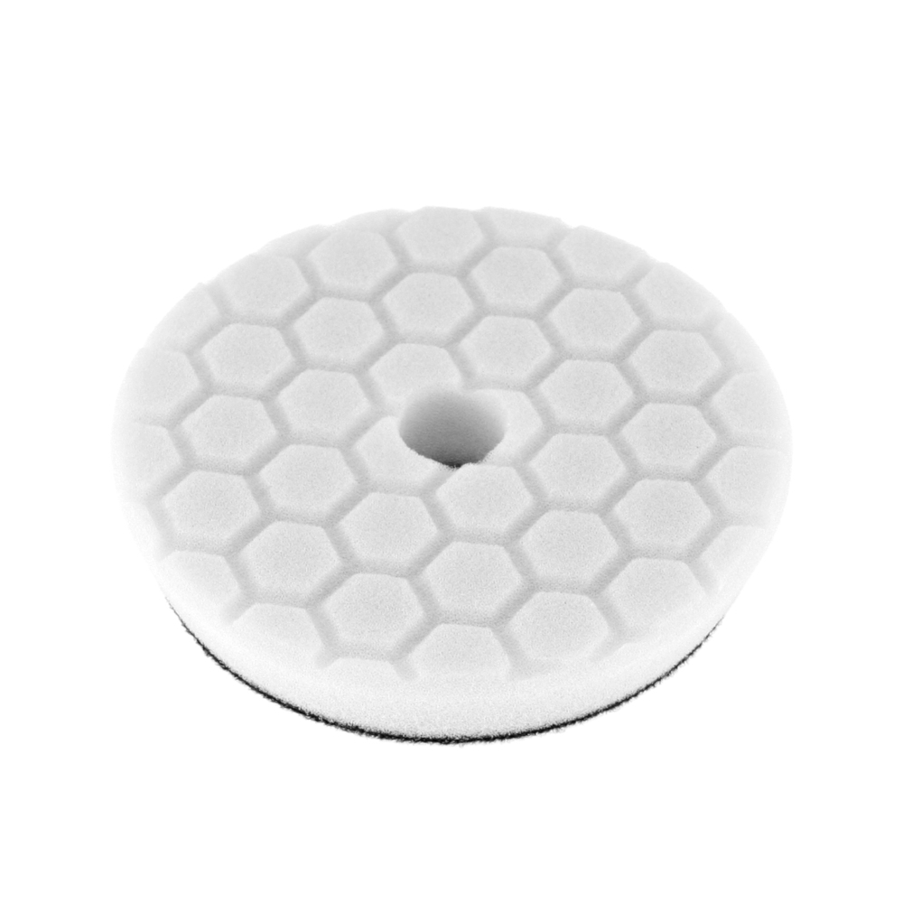 Pad 1 Faz Espuma Panal Abeja Superf Fino/Encerado/White-Blanco/ P/ Pulidora 5"-125mm / (125x26x148) - Mod.RBLWHITE-5 - Imagen 2