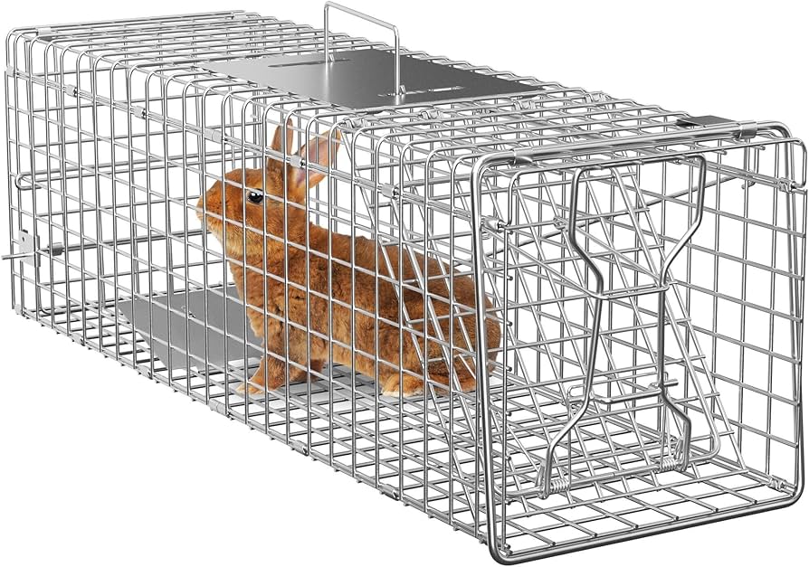 Trampa Captura Viva Animales / Tamaño XL / Animales Medianos-Chicos / Plegable / 95cmx34cmx32cm - Mod.0001 - Imagen 10