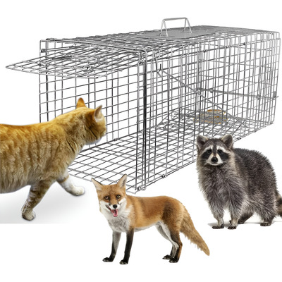 Trampa Captura Viva Animales / Tamaño XL / Animales Medianos-Chicos / Plegable / 95cmx34cmx32cm - Mod.0001 - Imagen 11