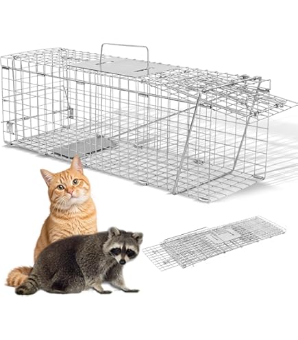Trampa Captura Viva Animales / Tamaño XL / Animales Medianos-Chicos / Plegable / 95cmx34cmx32cm - Mod.0001 - Imagen 12