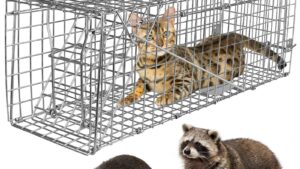 Trampa Captura Viva Animales / Tamaño XL / Animales Medianos-Chicos / Plegable / 95cmx34cmx32cm - Mod.0001