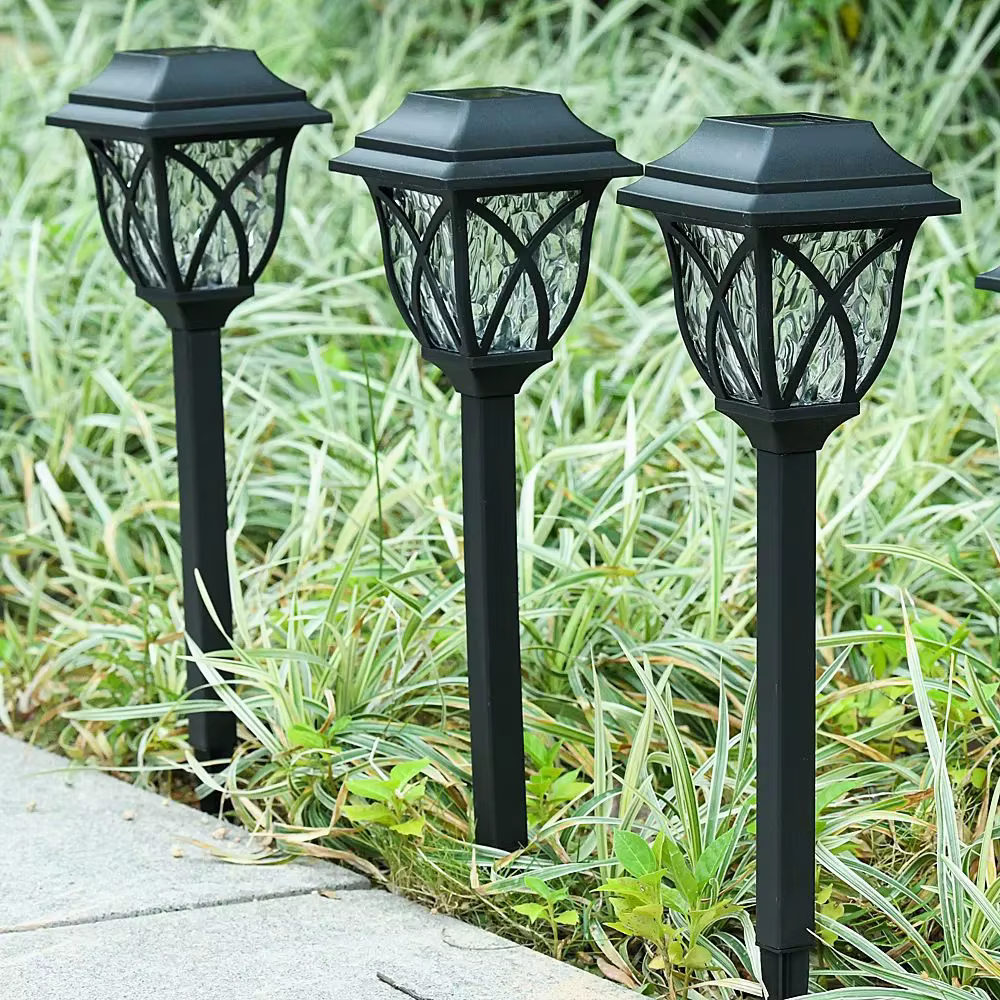 Foco Farolito Solar Led P/Jardínes - Caminos - Masetas C/Estaca / Decorativo / Impermeables / Elegante / Luz Calida / Box 2 Unidades - Mod.Y7635 - Imagen 18