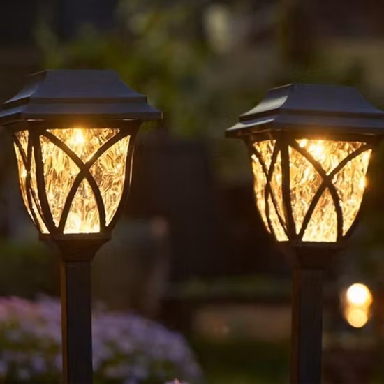Foco Farolito Solar Led P/Jardínes - Caminos - Masetas C/Estaca / Decorativo / Impermeables / Elegante / Luz Calida / Box 2 Unidades - Mod.Y7635 - Imagen 20