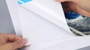 Papel Fotografico Impresora A4 - Pack 10 Hojas / Semi Brillo / Autoadhesivas - Mod.3737-10