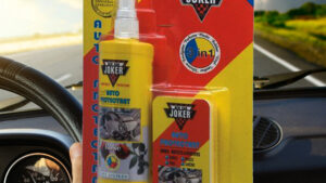 Silicona Liquida 3en1 / Renovador Tableros Plásticos Muebles Auto-Hogar Aroma Fresa x 250ml / Jocker - Mod.ZYH-174