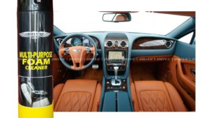 Spray Espuma Limpiadora Multiusos BOTNY / Multi Purpose Foam Cleaner / Interiores General Auto / Hogares-Oficinas / Alfombras / Sillones / Tapizados / 650ml - Mod.BT-1005-1