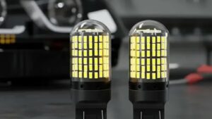 Led / Lampara T20-12V-24V / 144Leds / 21w-5w / Led CSP7443 / 2 Polos / LED LIGHTING / 7443 / x Par