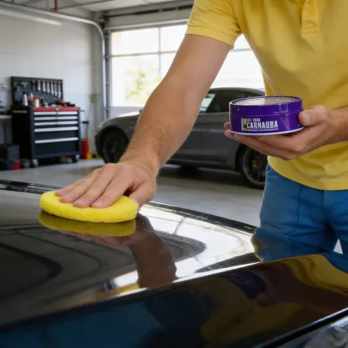 Cera Pasta Carnauba Wax Premium LC1-LINCOLN / Tipo1 / Máxima Concentración Carnauba 30% / Incluye Esponja Aplicadora / Automotriz / Brillo Extremo & Gran Durabilidad / 100grs - Mod.536 - Imagen 7