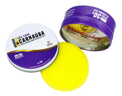 Cera Pasta Carnauba Wax Premium LC1-LINCOLN / Tipo1 / Máxima Concentración Carnauba 30% / Incluye Esponja Aplicadora / Automotriz / Brillo Extremo & Gran Durabilidad / 100grs - Mod.536 - Imagen 13