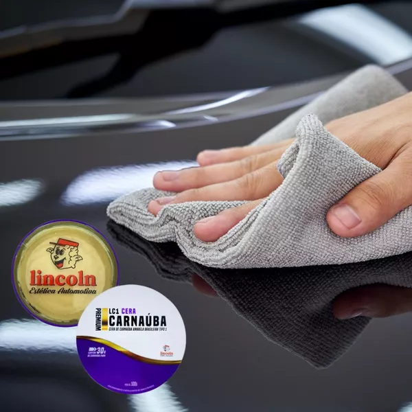 Cera Pasta Carnauba Wax Premium LC1-LINCOLN / Tipo1 / Máxima Concentración Carnauba 30% / Incluye Esponja Aplicadora / Automotriz / Brillo Extremo & Gran Durabilidad / 100grs - Mod.536 - Imagen 15