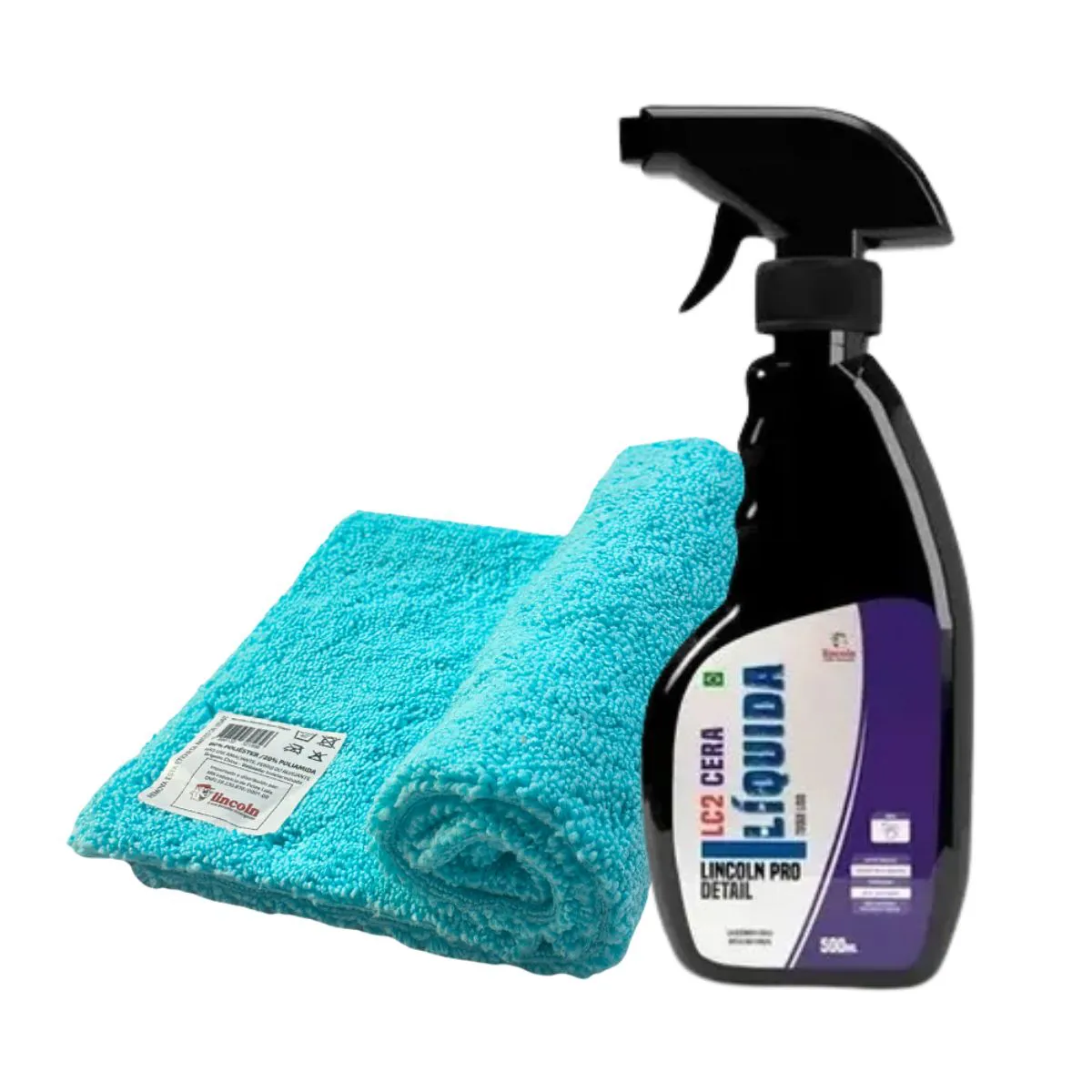 Cera Liquida Toque Liso LC2-LINCOLN + Microfibra 40x70cm-420grs Regalo / Tacto Suave / Protección UV / Uso Seco & Humedo / Alto Brillo Extremo Para Mantenimiento Automóvil / 500ml - Mod.320256 - Imagen 14