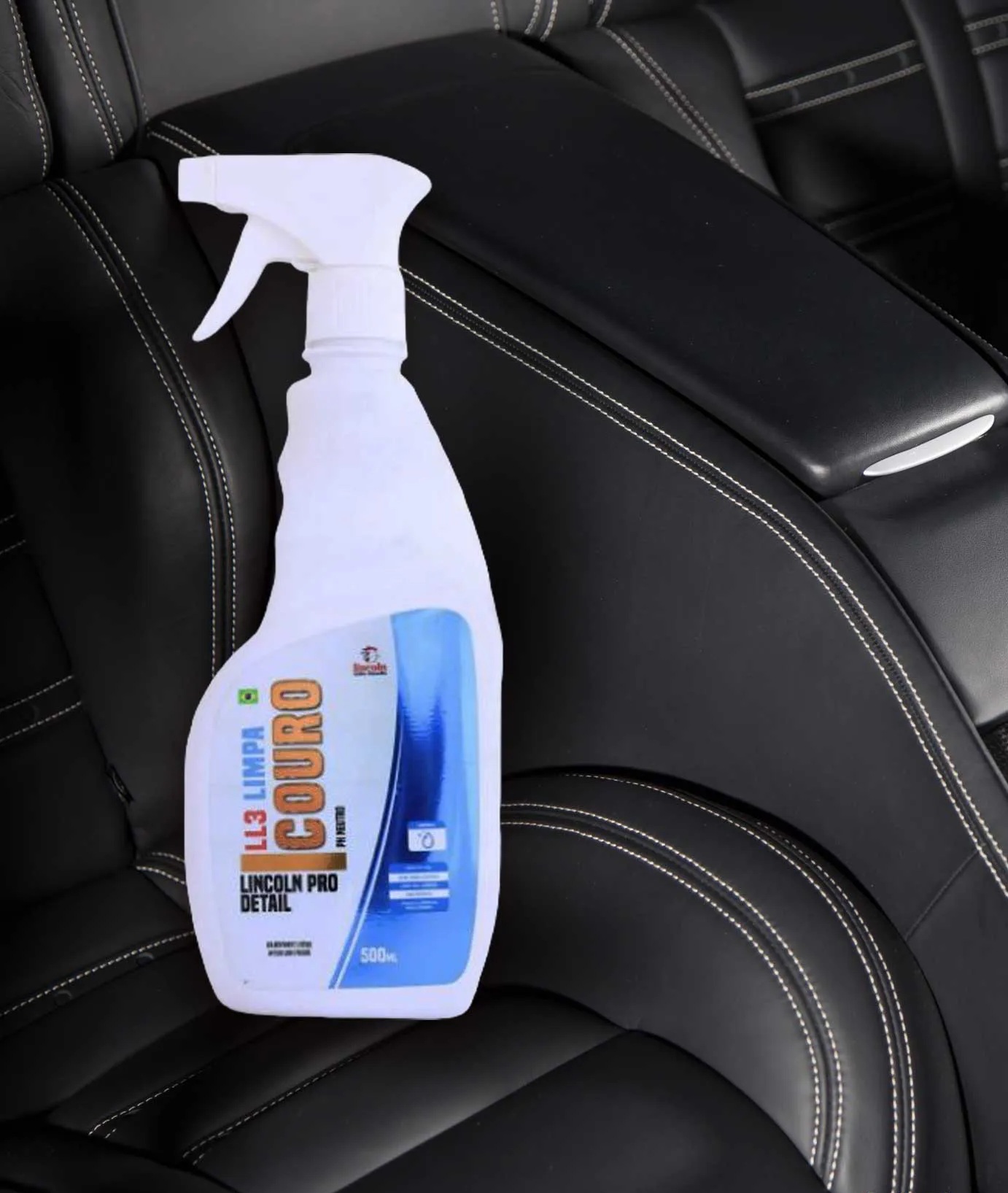 Leather Limpiador Cuero LL3-LINCOLN / Limpieza & Cuidado del Cuero Automóvil / Hogar / 500ml - Mod.321314
