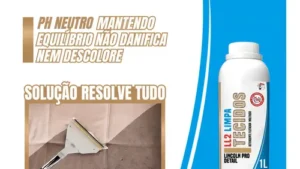 Limpia Tejidos & Telas LL2-LINCOLN / Limpiador Tapizados - Telas - Alfombras - Etc / Ideal Uso Tornador - (Baja Espuma) / Automóviles & Hogar / Dilución 1:10-1:20 / 1000ml - Mod.321673