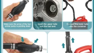 Bombin Perilla Cebadora Combustible 10MM/ Purgadora / Gas Oil - Nafta / Bomba Vacio - Mod.XS80-10